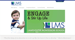 Desktop Screenshot of lamplighterschool.org